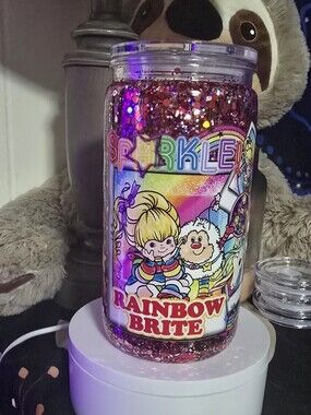 Rainbow Brite Snowglobe TUMBLER